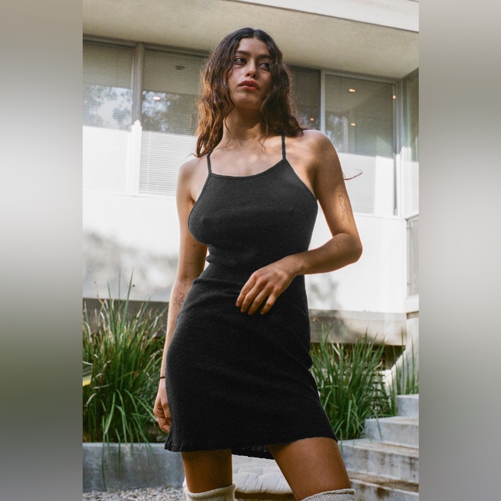Gil Rodriguez Pointelle Miro Mini Dress size small